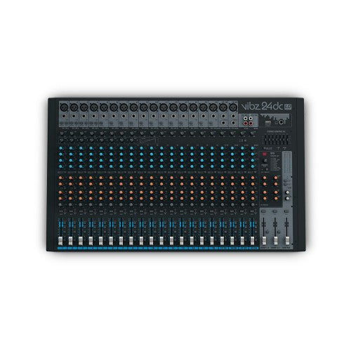 LD Systems VIBZ 24 DC 24-Channel Mixing Console w/DFX and Compressor