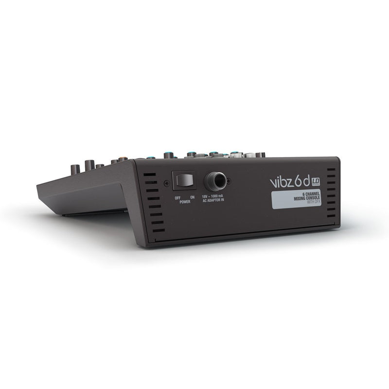 LD Systems LDS-VIBZ6D 6-Channel Mixing Console w/DFX