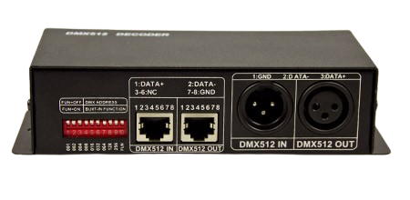 ProX X-DMX-3CH Dimmer for DMX Devices and LED Lighting Strip Tape