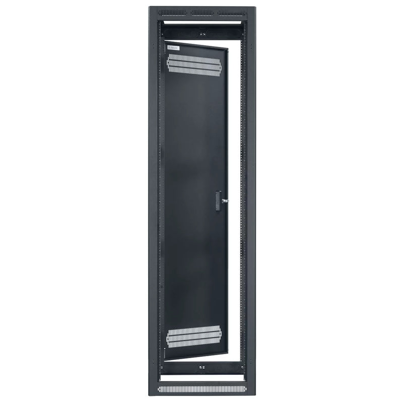 Lowell LGR-4427 Gangable AV Rack with Rear Door - 44U x 27"D