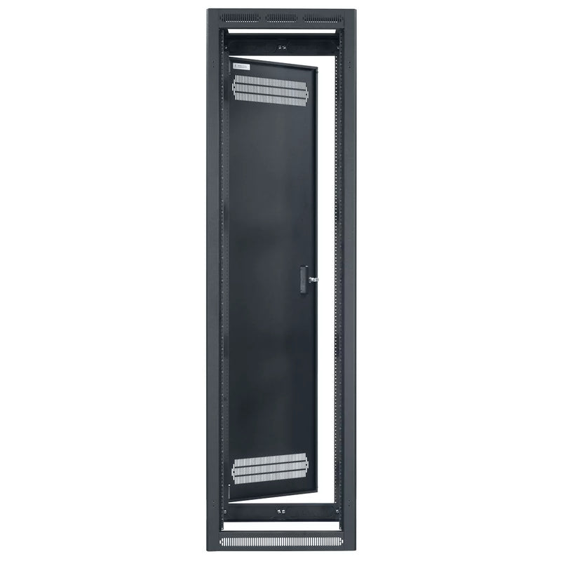 Lowell LGR-4436 Gangable AV Rack with Rear Door - 44U x 36"D