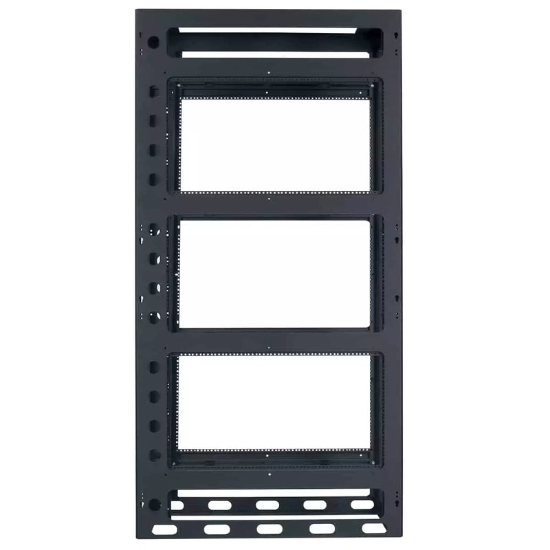 LOWELL LGR-4442-LRD Gangable Rack AV sans porte arrière - 44U x 42 "D