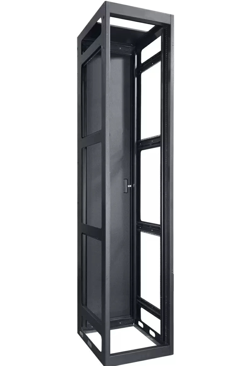 Lowell LGTR-5436 Gangable Rack with Rear Door - 54U x 36"D