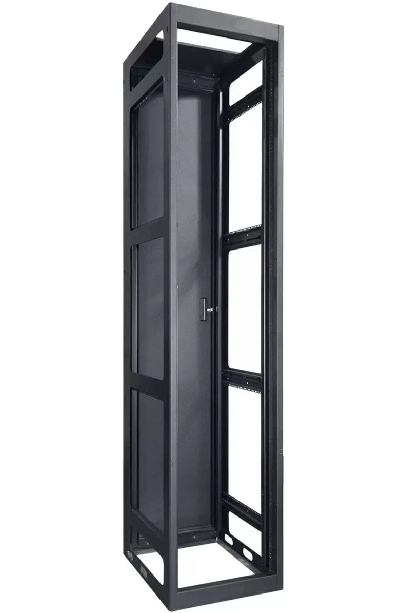 Lowell LGTR-5436-LRD Gangable Rack Without Rear Door - 54U x 36"D