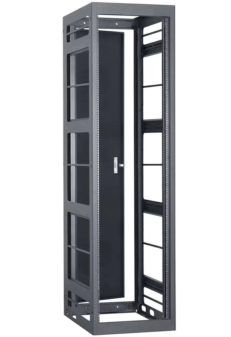 LOWELL LGVR-4432 Rack vidéo gangable avec porte arrière - 44U x 32 "D