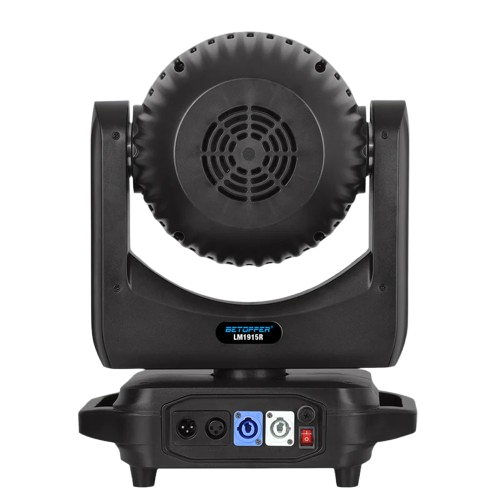 Betopper LM1915R Wash Moving Head with Halo Ring - 19x15w