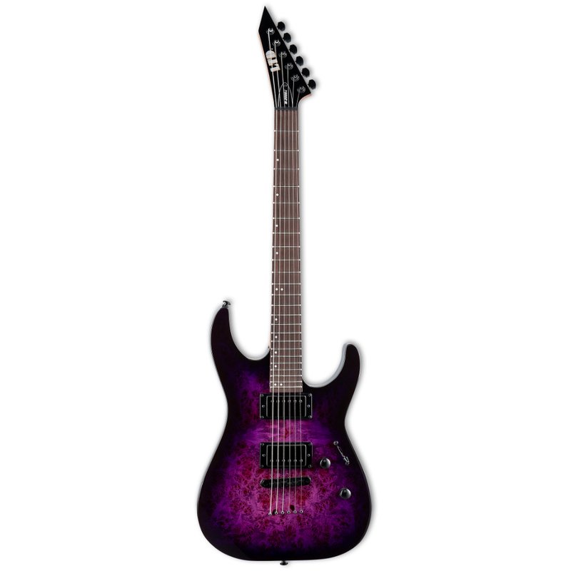 Guitare électrique ESP Ltd M-200dx (éclat violet)