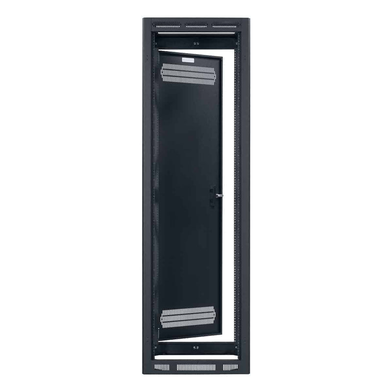 LOWELL LSGR-4027 Rack Gangable AV Gangable Sismic avec porte arrière - 40U x 27 "D