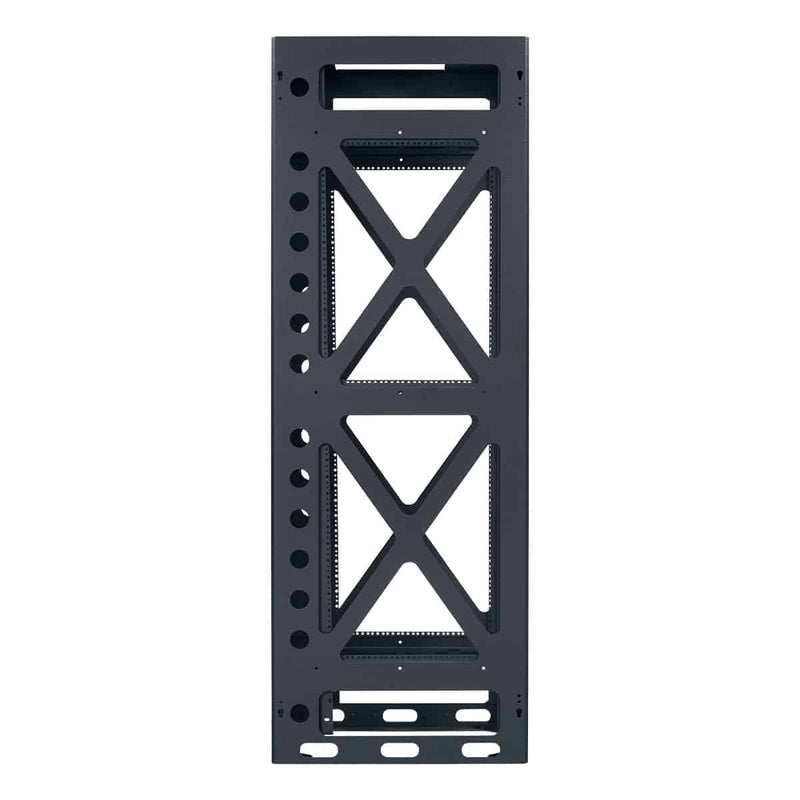 LOWELL LSGR-4027 Rack Gangable AV Gangable Sismic avec porte arrière - 40U x 27 "D