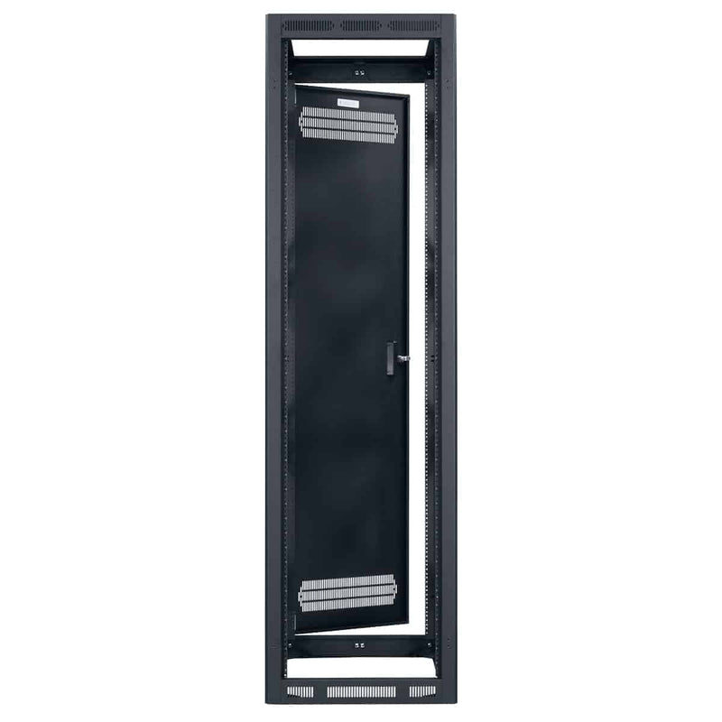 LOWELL LSGR-4432 Rack Gangable AV Gangable Sismic avec porte arrière - 44U x 32 "D