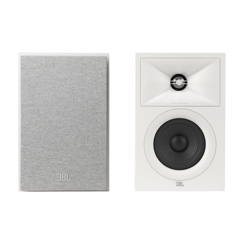 JBL STAGE 240B 2-Way Surround/Bookshelf Loudspeaker (Pair, Latte) - 4.5"