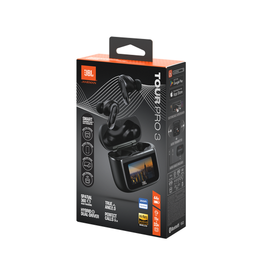 JBL TOURPRO3BLKAM Wireless Earbuds (Black)