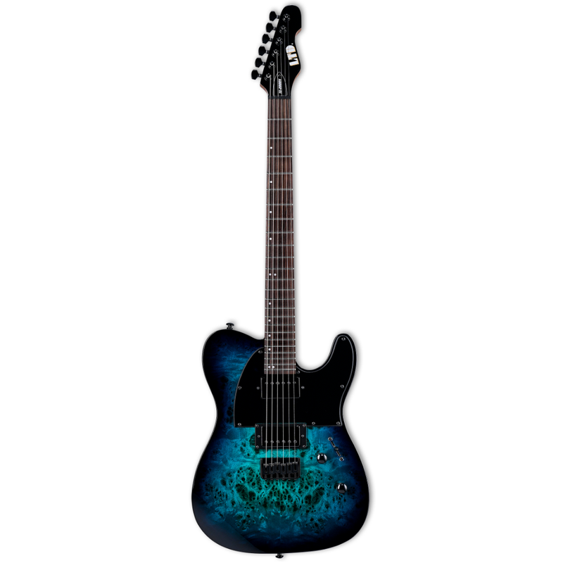 Guitare électrique ESP LTD TE-200DX (Blue Burst)