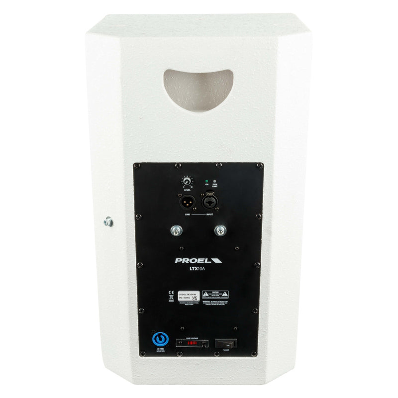 Proel LTX10AW 2-Way Active Installation Speaker (White)