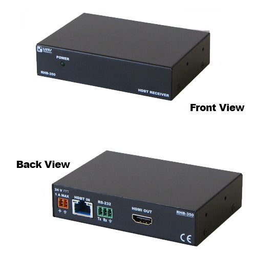 Covid LUX-RHB-350-NPS HDMI Receiver (No Power Supply)