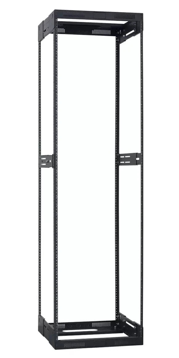 Lowell LVR38-1421 Open Frame Rack - 38U x 14-21"