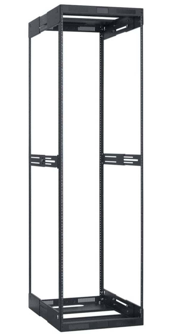 Lowell LVR38-212 Open Frame Rack - 38U x 21-28"