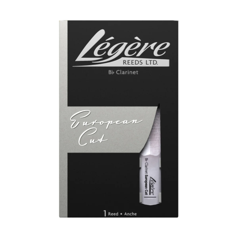 Légère LECLEC2.5 European Cut Clarinet Reeds - Bb Soprano 2.50