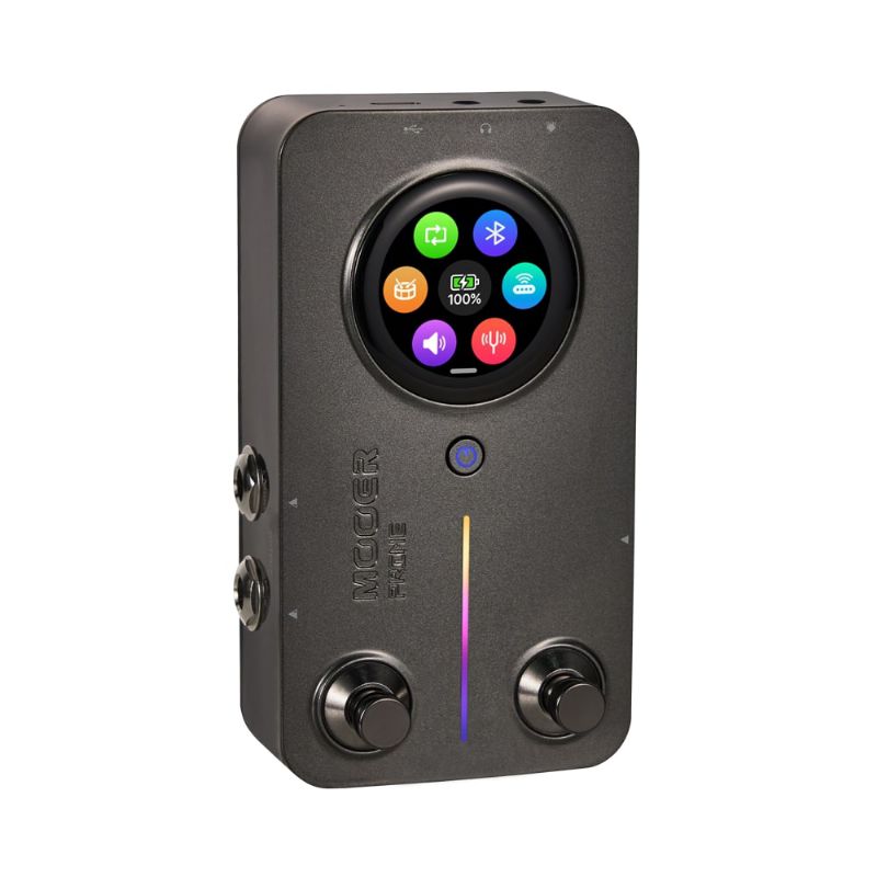 Mooer M2-GRAY Prime Minimax Intelligent Effects Pedal (Gray)
