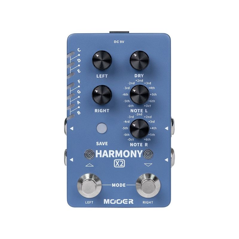 Mooer M729 Harmony Effects Pedal