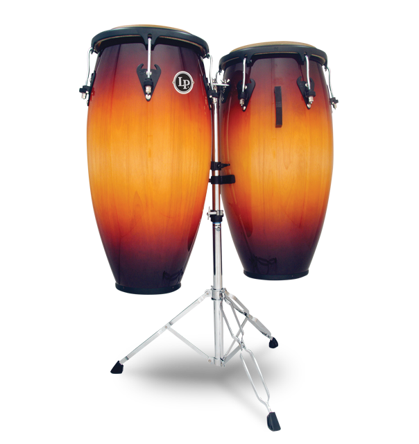 Latin Percussion M846S-VSB Matador Custom Wood Conga Set