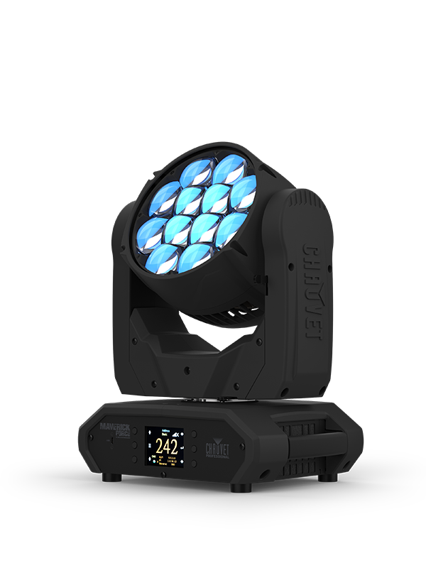 Chauvet Professional MAVERICK FORCE 2 BEAMWASH RGBW Luminaire de lavage à LED avec cartographie de pixels et zoom