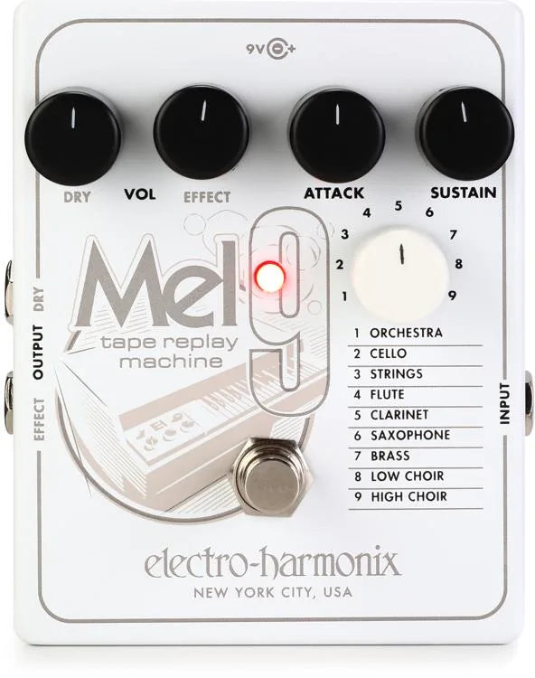 Pédale de machine de lecture de bande Electro-Harmonix MEL9