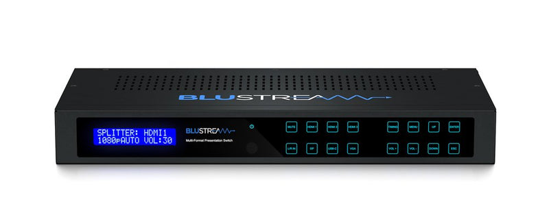 Blustream MFP62 6 Input 2 Output Multi-Format Presentation Switch