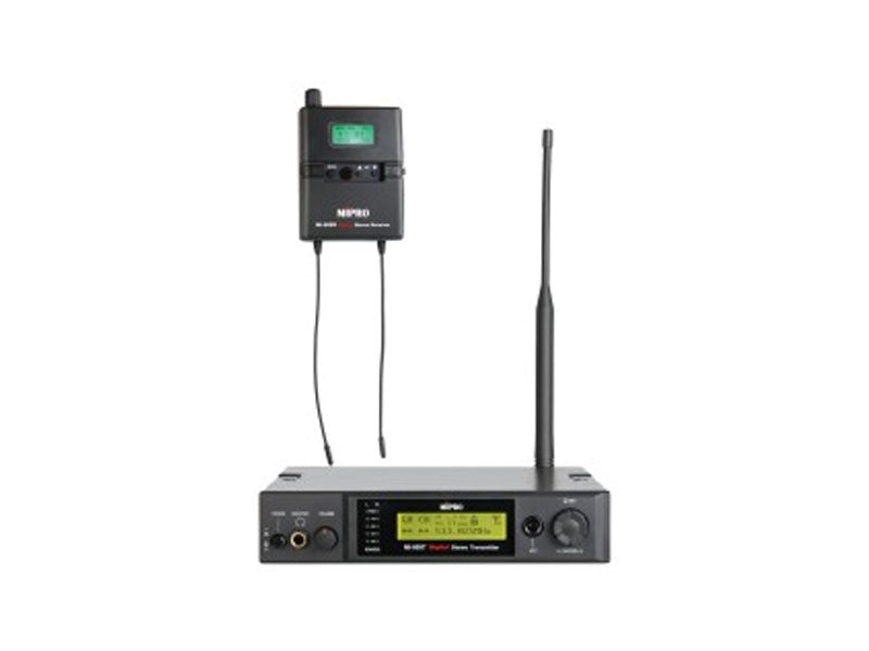 Mipro MI-909T/R Émetteur stéréo numérique et récepteur Diversity Bodypack