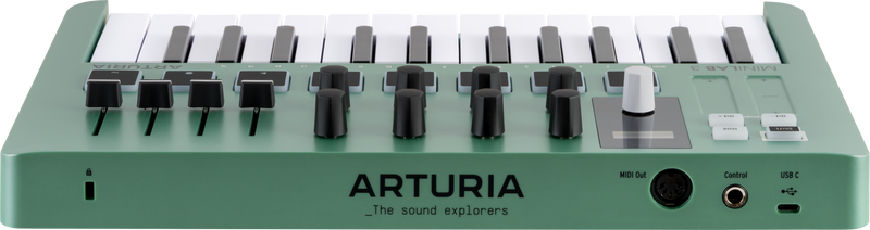 Arturia MINILAB 3 Limited Edition Compact MIDI Controller (Mint Green)