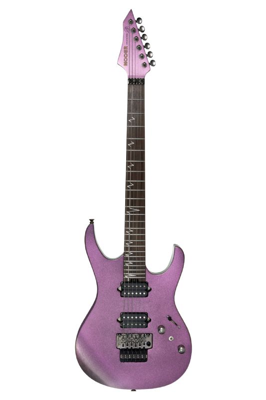 Mooer MMT100FR-API Electric Guitar (Aurora Pink)