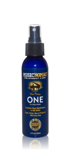 MusicNomad PIANO-ONE All-in-one Cleaner/Polish/Wax for Gloss Pianos