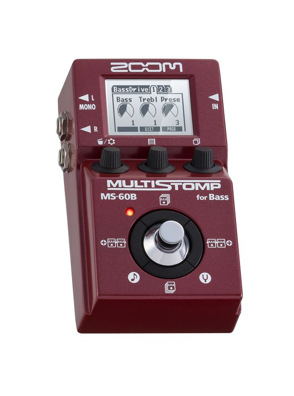Zoom MS-60B Multistomp Bass Pedal