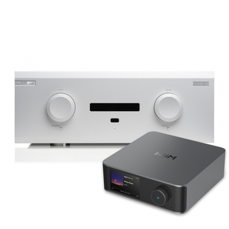 Musical Fidelity MUFAMPM8XI0SI M8XI Integrated Amplifier (Silver) + FREE WiiM ULTRA