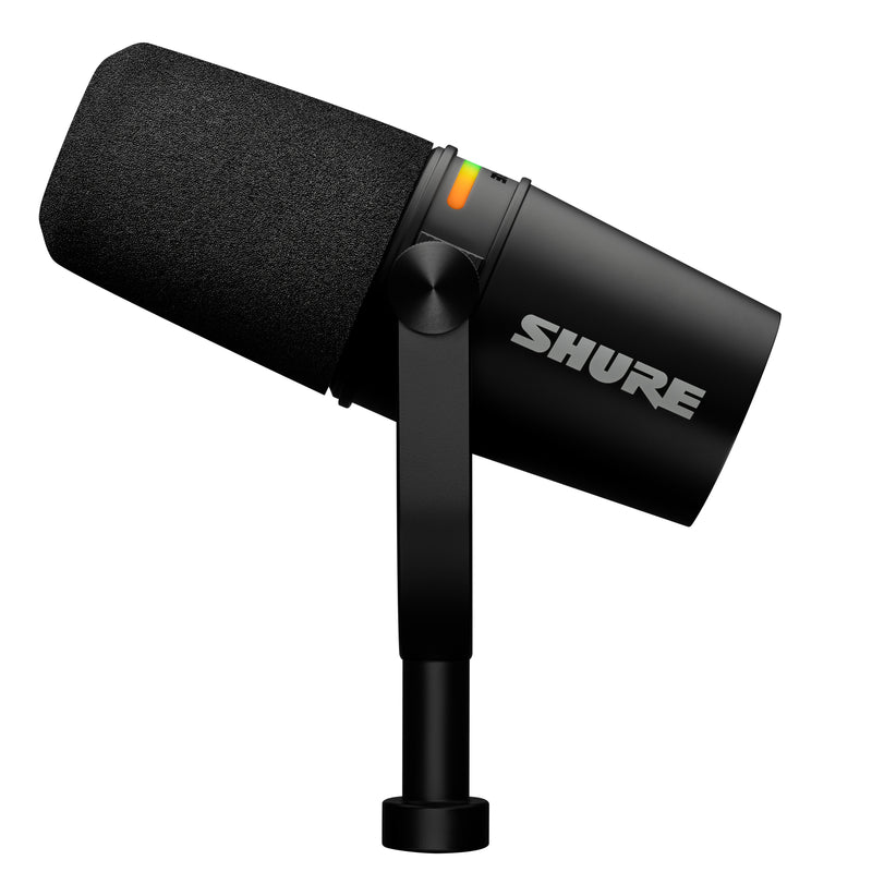 Shure MV7+ Hybrid Cardioid Dynamic Podcast Microphone (Black)