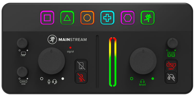 Mackie MAINSTREAM Complete Live Streaming and Video Capture Interface with Programmable Control Keys