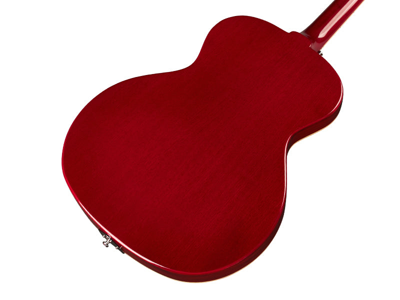 Guild T-50 SLIM DYNASONIC Guitare électrique à corps creux (rouge cerise)