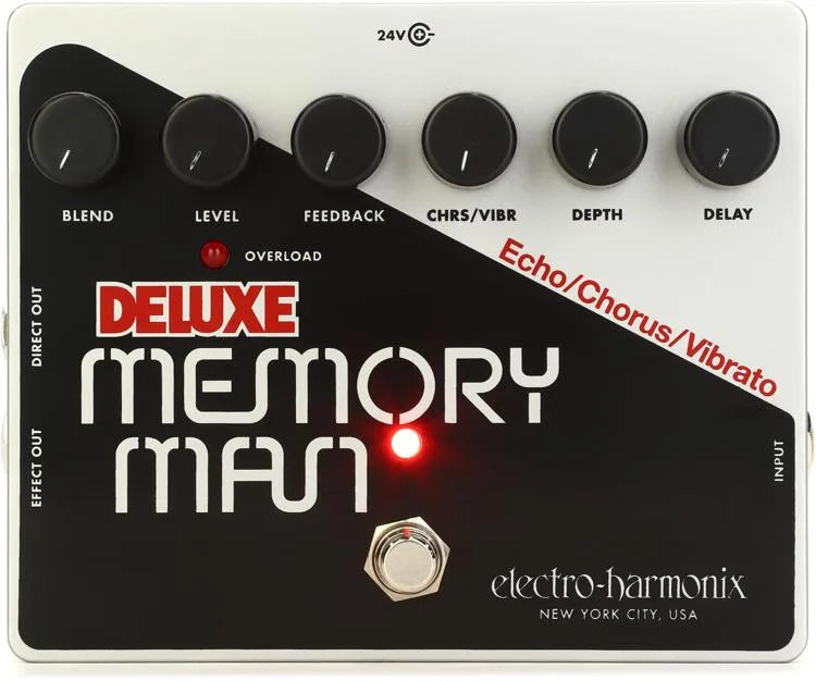 Electro-Harmonix DELUXE MEMORY MAN Pédale Delay/Chorus/Vibrato