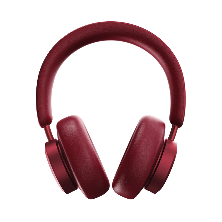 Urbanista MIAMI Casque Bluetooth à réduction active du bruit (rouge rubis)
