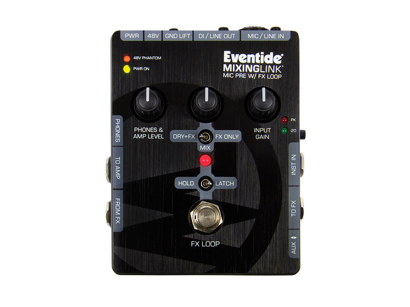 Eventide H90 HARMONIZER Multi-FX Pedal with 62 Studio-Quality Effects + Eventide MIXINGLINK Microphone Preamplifier with FX Loop (BUNDLE)