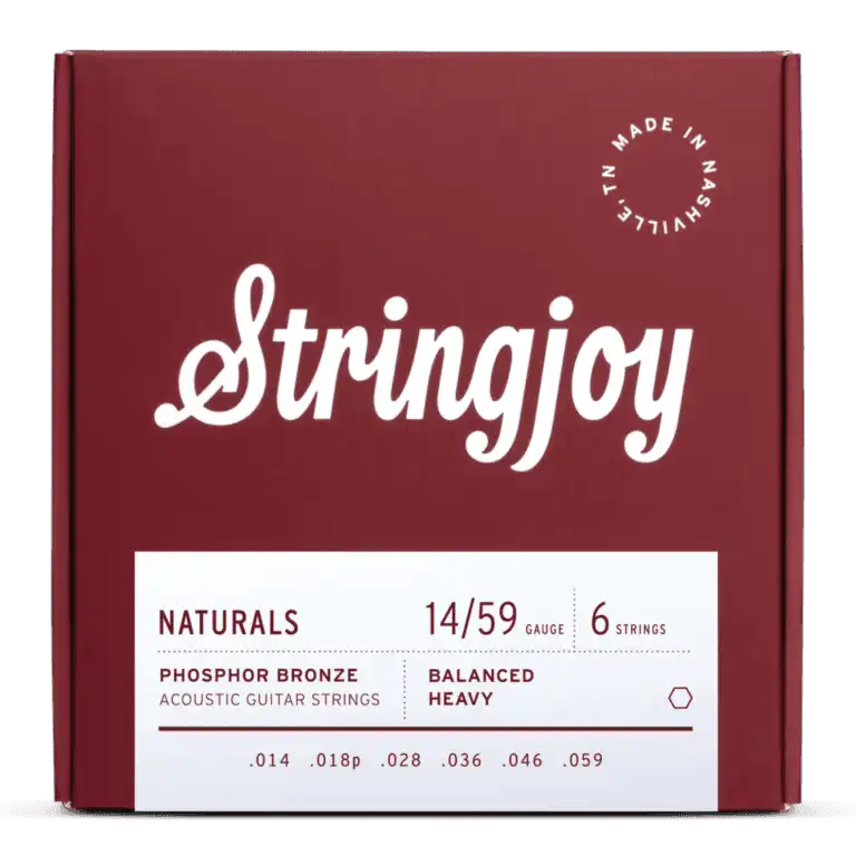 Stringjoy SJ-NB1459 Acoustic Guitar Strings Heavy - 14-59