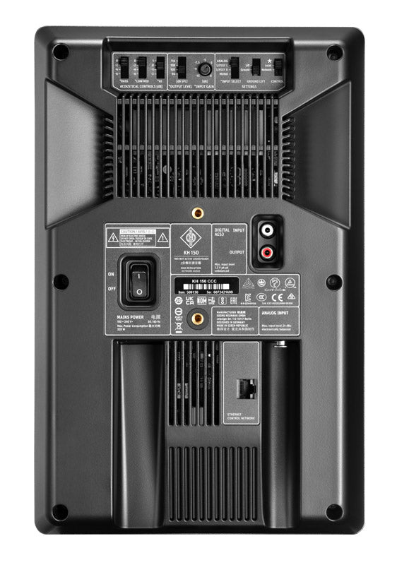 Neumann KH 150 DSP-Powered Bi-Amplified Studio Monitor - 6.5" (Black)