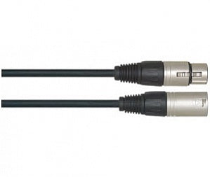 Leem NML-20 Low-Z Microphone Cable (XLR F+XLR M) - 20'