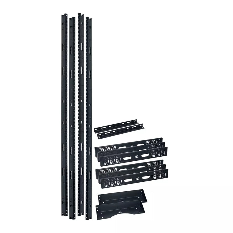 Lowell NR4P-4536 Four Post Networking Rack - 45U x 36"D