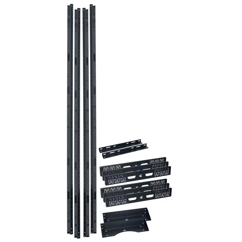 Lowell NR4P-5236 Four Post Networking Rack - 52U x 36"D