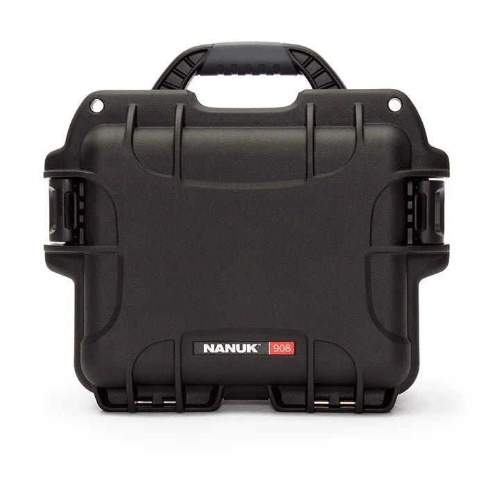 Nanuk 908 Mid Size Utility Case with Cubed Foam (Black)