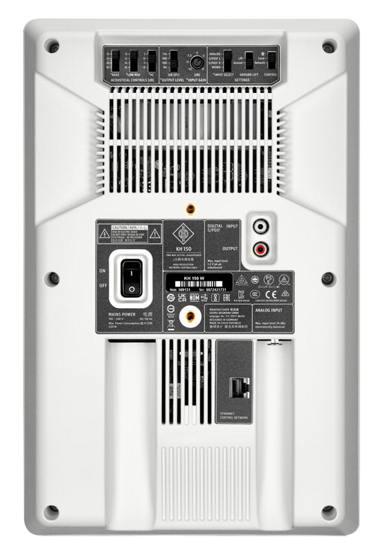 Neumann KH 150 W DSP-Powered Bi-Amplified Studio Monitor - 6.5" (White)