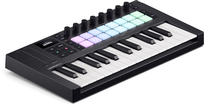 Novation Launchkey Mini 25 MK4 MIDI Controller Clavier - 25 Mini Key