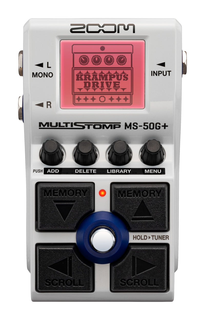 Zoom MS-50G+ MultiStomp Pedal For Guitar