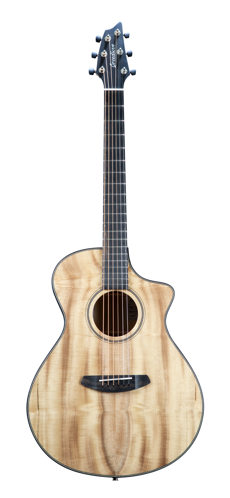 Breedlove ORCNS01CEMYMY Oregon Concert Acoustic-Electric Guitar (Natural)